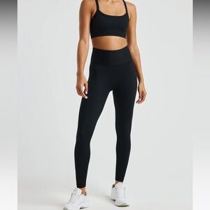 Year of Ours Black‎ Ribbed Leggings Size Medium